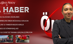 3 ARALIK 2025 ÖNCÜ ANA HABER