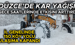 TÜM EKİPLER KARLA MÜCADELE İÇİN SEFERBER EDİLDİ