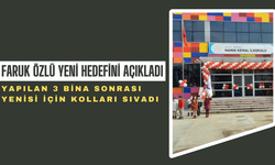 FARUK ÖZLÜ YENİ HEDEFİNİ AÇIKLADI