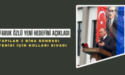 FARUK ÖZLÜ YENİ HEDEFİNİ AÇIKLADI