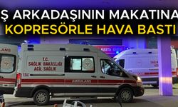 KALIN BAĞIRSAĞI PATLAYAN İŞÇİ AMELİYATA ALINDI