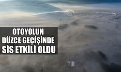 KENTİN ÜZERİNİ KAPLAYAN SİS BULUTU HAVADAN GÖRÜNTÜLENDİ