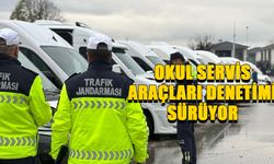 ARAÇLAR TİTİZLİKLE KONTROL EDİLİYOR