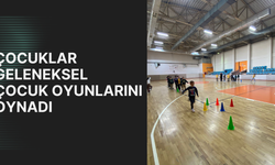 ÇOCUKLAR GELENEKSEL ÇOCUK OYUNLARINI OYNADI
