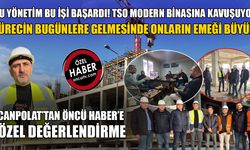 “TSO SEÇİMLERİ ÖNCESİ BİNAMIZA TAŞINMAYI HEDEFLİYORUZ”