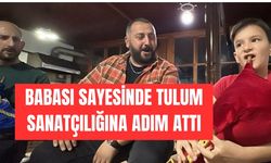 8 YAŞINDAKİ TULUMCU KENDİNE HAYRAN BIRAKTI