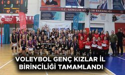 VOLEYBOL GENÇ KIZLAR İL BİRİNCİLİĞİ TAMAMLANDI