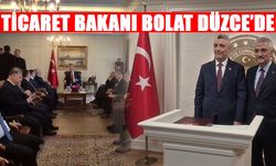 İLK ZİYARET DURAĞI DÜZCE VALİLİĞİ