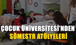 TATİLİ ATÖLYE ETKİNLİKLERİ İLE GEÇİRİYORLAR