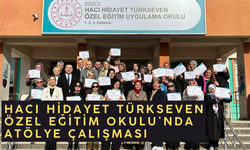 VELİLER VE ÖĞRETMENLER ATÖLYE ÇALIŞMASINDA BİR ARAYA GELDİ