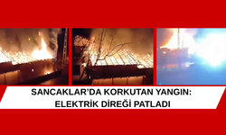 KIVILCIMLARIN SIÇRADIĞI MOBİLYA ATÖLYESİ TAMAMEN YANDI