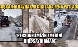 “ALIN TERİNE GÖLGE DÜŞÜRMEYE KALKANLARI KINIYORUM”