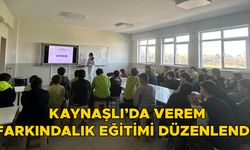 KAYNAŞLI’DA VEREM FARKINDALIK EĞİTİMİ DÜZENLENDİ