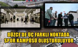 BAŞKAN ÖZLÜ PROJE ALANINDA İNCELEMELERDE BULUNDU