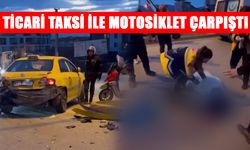 MOTOSİKLET SÜRÜCÜSÜ AĞIR YARALANDI