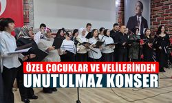 ÖZEL ÖĞRENCİLER HÜNERLERİNİ SERGİLEDİ