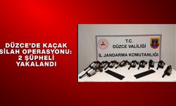 AFYON’DAN DÜZCE’YE SİLAH SEVKİYATINA JANDARMA ENGELİ