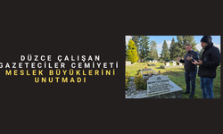 DÜZCE BASININA EMEK VEREN İSİMLER RAHMET VE MİNNETLE ANILDI