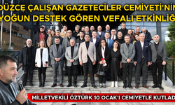 BASIN EMEKÇİLERİYLE OLMAKTAN DUYDUĞU MUTLULUK MESAJINA YANSIDI