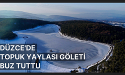 DONAN GÖLET DRONE İLE HAVADAN GÖRÜNTÜLENDİ