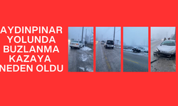 SABAH SAATLERİNDE MEYDANA GELEN MADDİ HASARLI KAZADA CAN KAYBI YAŞANMADI