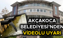 “ATIK YAĞLAR AKÇAKOCA’YA ZARAR VERİYOR”