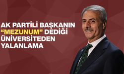 DAÜ: KAYDI YOK, DİPLOMASI BULUNMUYOR