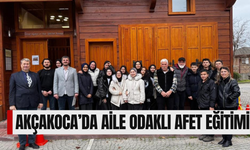 DEPREM, SEL VE YANGINLARA KARŞI ALINACAK ÖNLEMLER ANLATILDI