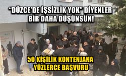 GÜMÜŞOVA OSB’DE İŞ KUYRUĞU