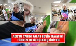 “TAŞLAR TOPLAYIP ONLARIN ÜZERİNE RESİM YAPIYORUM”