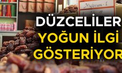 RAMAZAN SOFRALARININ VAZGEÇİLMEZİ TEZGAHLARDA YERİNİ ALDI