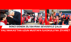 VALİ MAKAS’TAN UZUN MUSTAFA İLKOKULU’NA ZİYARET