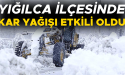 BAZI KÖYLER BEYAZA BÜRÜNDÜ