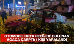 KAZA NEDENİYLE ARAÇ KULLANILAMAZ HALE GELDİ