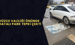 YAYA GEÇİDİ VE ENGELLİ RAMPASI ARAÇLARLA KAPATILDI