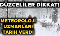 DÜZCE’DE SON 10 YILIN EN YOĞUN KAR YAĞIŞI GÖRÜLECEK