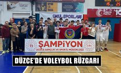 DÜZCE'DE VOLEYBOL RÜZGARI