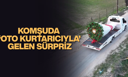 KAMYONET BÜYÜKLÜĞÜNDE ‘ÇİÇEKLE’ EVLİLİK TEKLİFİ