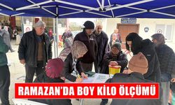 RAMAZAN’DA BOY KİLO ÖLÇÜMÜ
