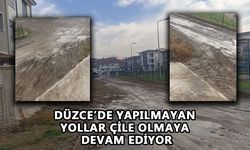 “ÇAMURDAN BİNAYA GİREMİYORUZ”