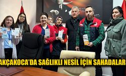 AKÇAKOCA’DA SAĞLIKLI NESİL İÇİN SAHADALAR