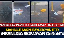 OYUN PARKININ DURUMUNA İSYAN ETTİ