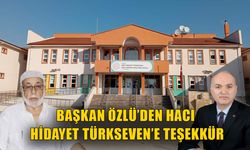 “BU ANLAMLI YATIRIM İÇİN GÖNÜLDEN TEŞEKKÜRLERİMİ SUNUYORUM”