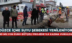 BAŞKAN ÖZLÜ “ÖNÜMÜZDEKİ 30 AY İÇERİSİNDE ŞEHİR ŞEBEKESİNİ YENİLEMİŞ OLACAĞIZ”