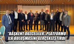 ANKARA’DAKİ DÜZCELİLER İFTARDA BULUŞTU