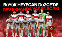 DÜZCELİLER A MİLLİ TAKIM’I KOSOVA MAÇINDA DESTEKLEYECEK