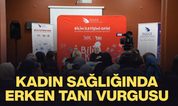 BİLİM KAFE’DE DÜZENLİ KONTROL VE TARAMANIN ÖNEMİ ANLATILDI