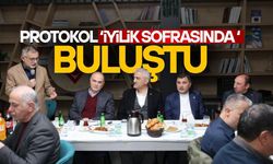 PROTOKOL ‘İYİLİK SOFRASINDA’ BULUŞTU