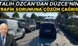 “DÜZCE'DE TRAFİK ÇİLESİ DAYANILMAZ BOYUTA ULAŞTI”
