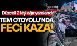 DÜZCELİ 2 KİŞİ AĞIR YARALANDI
